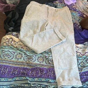 Express Heather Gray Chinos